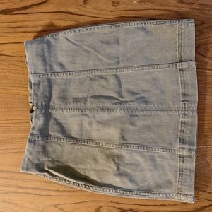 FREE PEOPLE gray tight skirt